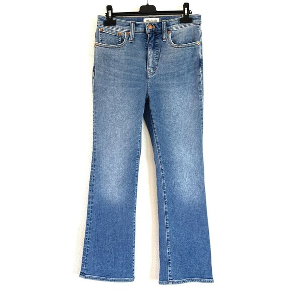 NWT Madewell women Cali Demi-Boot Jeans in Dorrance Wash TENCEL™ Denim Edition - Picture 2 of 14